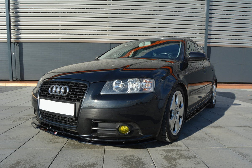 Maxton Design Frontsplitter Audi A3 8P S-Line 2004-2008 - Frontsplitter Audi A3 8P S-Line