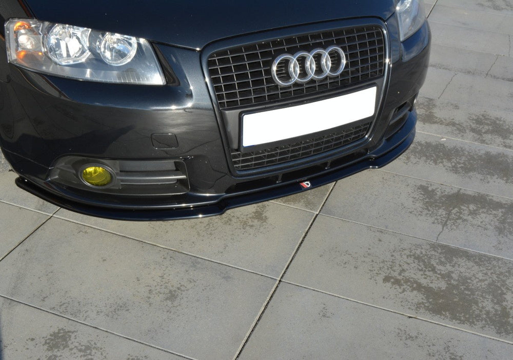 Maxton Design Frontsplitter Audi A3 8P S-Line 2004-2008 - Frontsplitter Audi A3 8P S-Line