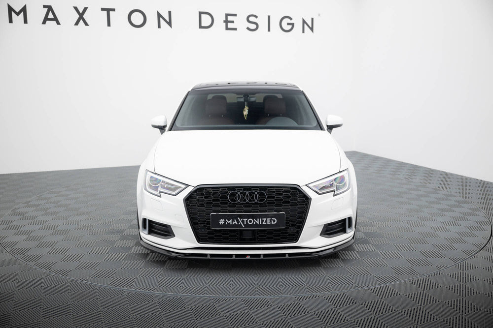 Maxton Design Frontlippe Audi A3 Limousine 8V Facelift 2016 – 2020 – Frontsplitter Audi A3 Limousine