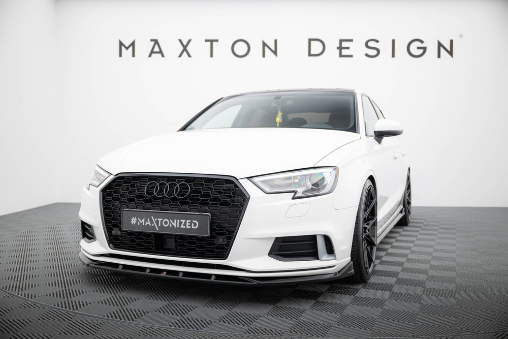 Maxton Design Frontlippe Audi A3 Limousine 8V Facelift 2016 – 2020 – Frontsplitter Audi A3 Limousine