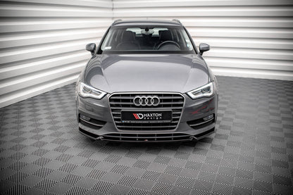 Maxton Design Frontsplitter Audi A3 Sportback 8V 2013 - 2016 - Frontsplitter Audi A3 Sportback 8V