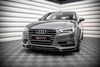 Maxton Design Frontsplitter Audi A3 Sportback 8V 2013 - 2016 - Frontsplitter Audi A3 Sportback 8V