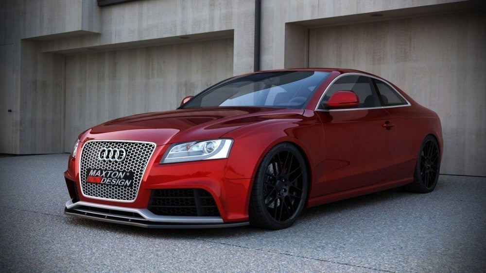Maxton Frontlippe Audi RS5 8T / 8T FL 2010-2016 / Frontsplitter Audi RS5 8T