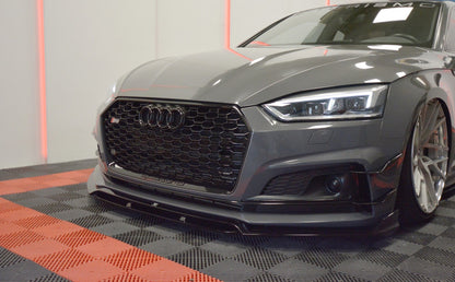 Maxton Frontlippe Audi S5 / A5 S-Line F5 Coupé / Sportback 2017-2019