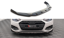 Maxton Frontlippe Audi A4 B9 Facelift V.1 2019 - 2024 / Frontsplitter Audi A4 B9 Facelift