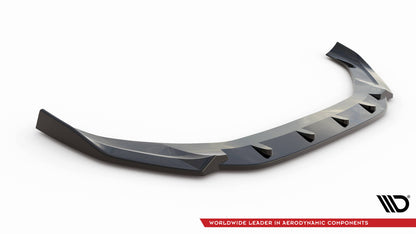 Maxton Frontlippe Audi A4 B9 V.2 2015 - 2019 / Frontsplitter V.2 Audi A4 B9