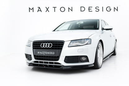Maxton Frontlippe Audi A4 Limousine / Avant B8 2007 - 2011 / Frontsplitter VAudi A4 Limousine / Avant B8