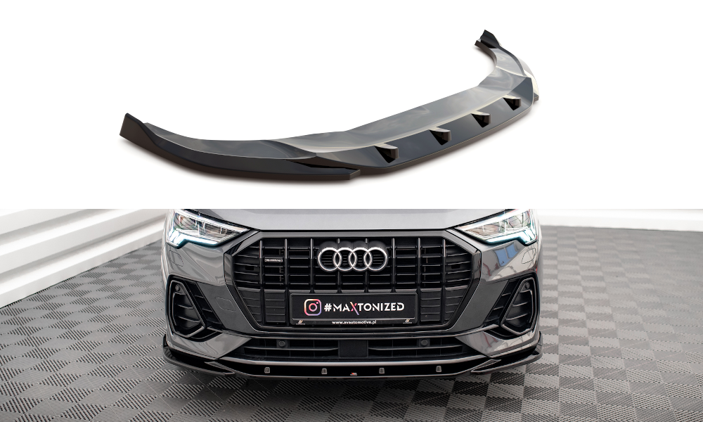 Maxton Etulippa Audi Q3 S-Line F3 2018 -