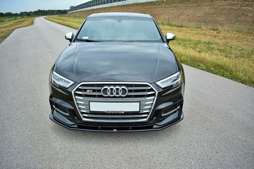Maxton Design Fronthaube Audi S3 / A3 S-Line Schrägheck / Sportback 8V Facelift V.1 - 2017-2020