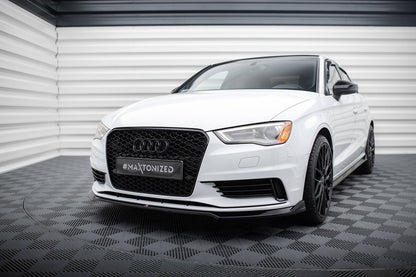 Maxton Design Frontlippe Audi A3 Limousine 8V 2013–2016 V.2 – Frontsplitter V.2 Audi A3 Limousine 8V