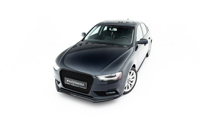Maxton Frontlippe Audi A4 B8 FL V.2 2011-2015 / Frontsplitter V.2 Audi A4 B8 FL