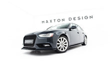 Maxton Frontlippe Audi A4 B8 FL V.2 2011-2015 / Frontsplitter V.2 Audi A4 B8 FL
