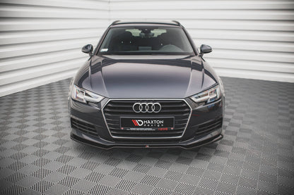 Maxton Frontlippe Audi A4 B9 V.2 2015 - 2019 / Frontsplitter V.2 Audi A4 B9