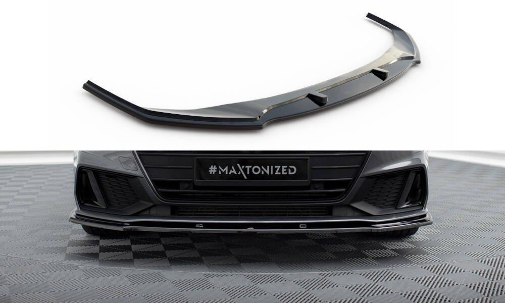 Maxton Etulippa V.2 Audi A7 S-Line C8 / S7 C8 / C8 Facelift / S7 Facelift 2017-2023