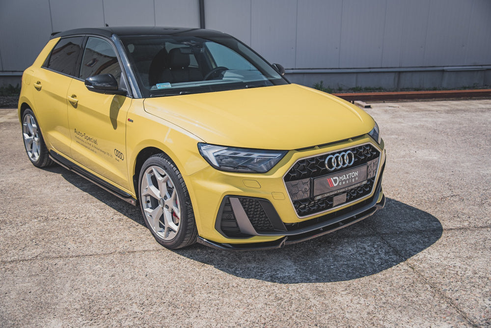 Maxton Design Front lip V.3 Audi A1 S-Line GB 2018-