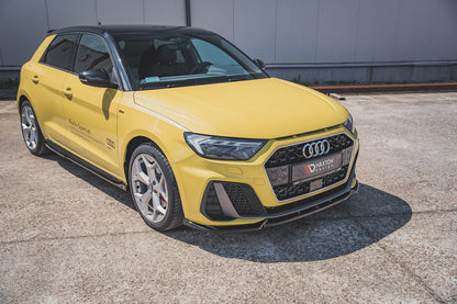 Maxton Design Front lip V.3 Audi A1 S-Line GB 2018-