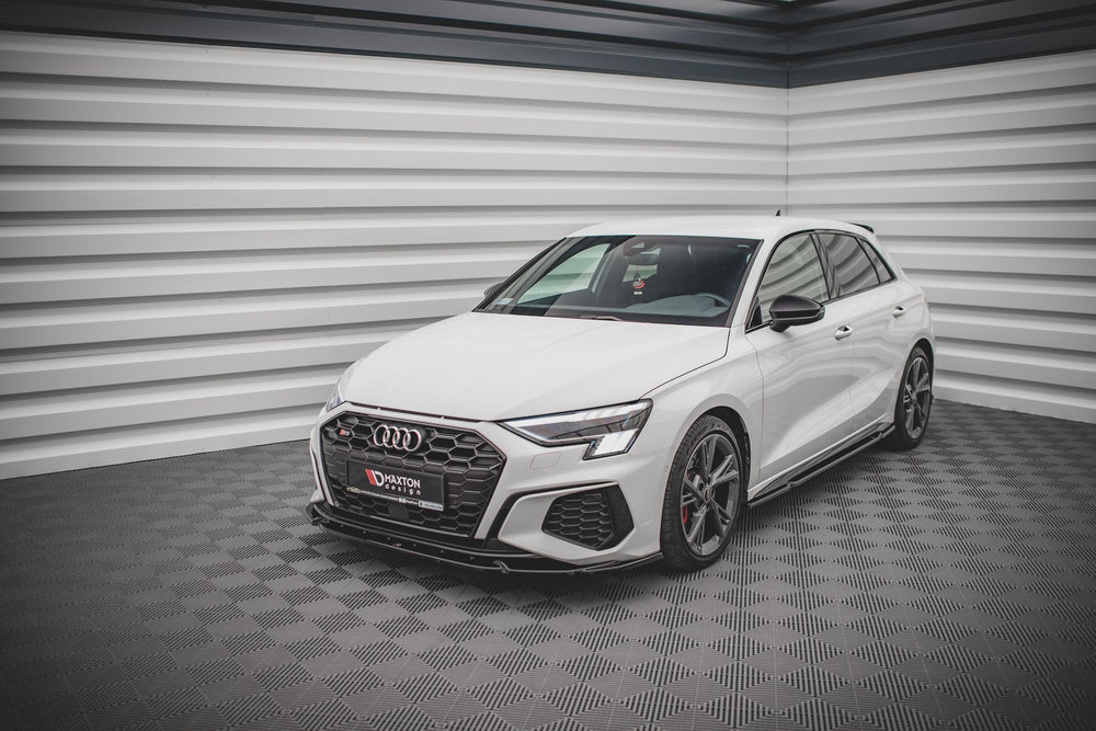 Maxton Design Frontlippe Audi S3 / A3 S-Line 8Y 2020 – 2024 – Frontsplitter V.3 Audi S3 / A3