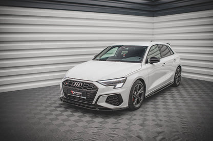 Maxton Design Frontlippe Audi S3 / A3 S-Line 8Y 2020 – 2024 – Frontsplitter V.3 Audi S3 / A3