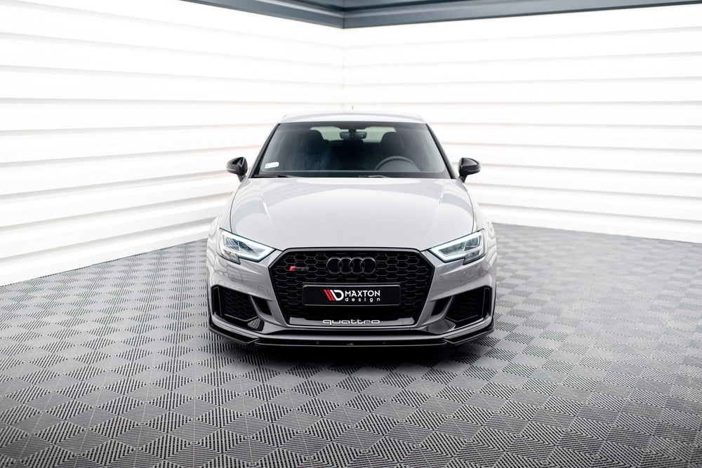 Maxton Design Frontsplitter Audi RS3 8V FL Sportback V.4 2016 - 2020 - Frontsplitter Audi RS3 8V