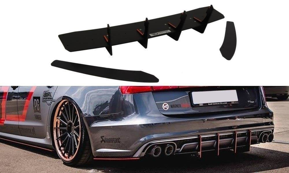 Maxton Design Heckdiffusor Audi S6 C7 FL 2015-2017
