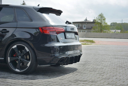 Maxton Design Heckdiffusor Audi RS3 8V FL Sportback 2017-