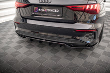 Maxton Design Hecksplitter Audi A3 S-Line Limousine 8Y 2020-2024 (mit vertikalen Streben)