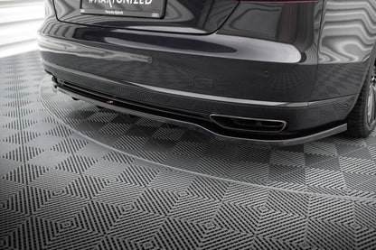 Maxton Takapuskurin lippa Audi A8 D4 Facelift 2013-2017 (w/ vertical bars)