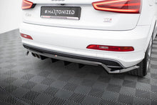 Maxton Takapuskurin lippa Audi Q3 S-line 8U 2011-2014 (w/ vertical bars)