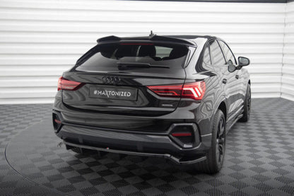 Maxton Takapuskurin lippa Audi Q3 Sportback F3 2019- (w/ vertical bars)
