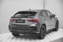 Maxton Takapuskurin lippa Audi Q3 Sportback S-Line 2019- (w/ vertical bars)