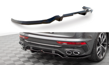 Maxton Takapuskurin lippa Audi SQ5 / Q5 S-Line Sportback Mk2 Facelift  (w/ vertical bars)