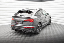 Maxton Takapuskurin lippa Audi SQ5 / Q5 S-Line Sportback Mk2 Facelift  (w/ vertical bars)