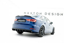 Maxton Design Heckdiffusor Audi A3 Limousine 8V (Version mit zwei Auspuffblenden auf einer Seite)