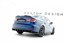 Maxton Design Heckdiffusor Audi A3 Limousine 8V (Version mit einem Auspuffende auf einer Seite)