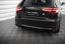 Maxton Design Heckdiffusor Audi A3 Sportback (Version mit einem Auspuffende auf einer Seite)