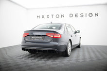 Maxton Design Heckdiffusor Audi A4 B8 Facelift 2011-2015 / Heckschürze Audi A4 B8