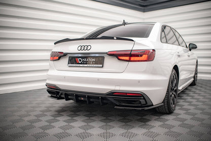 Maxton Design Heckdiffusor Audi A4 B9 Facelift 2019-2024