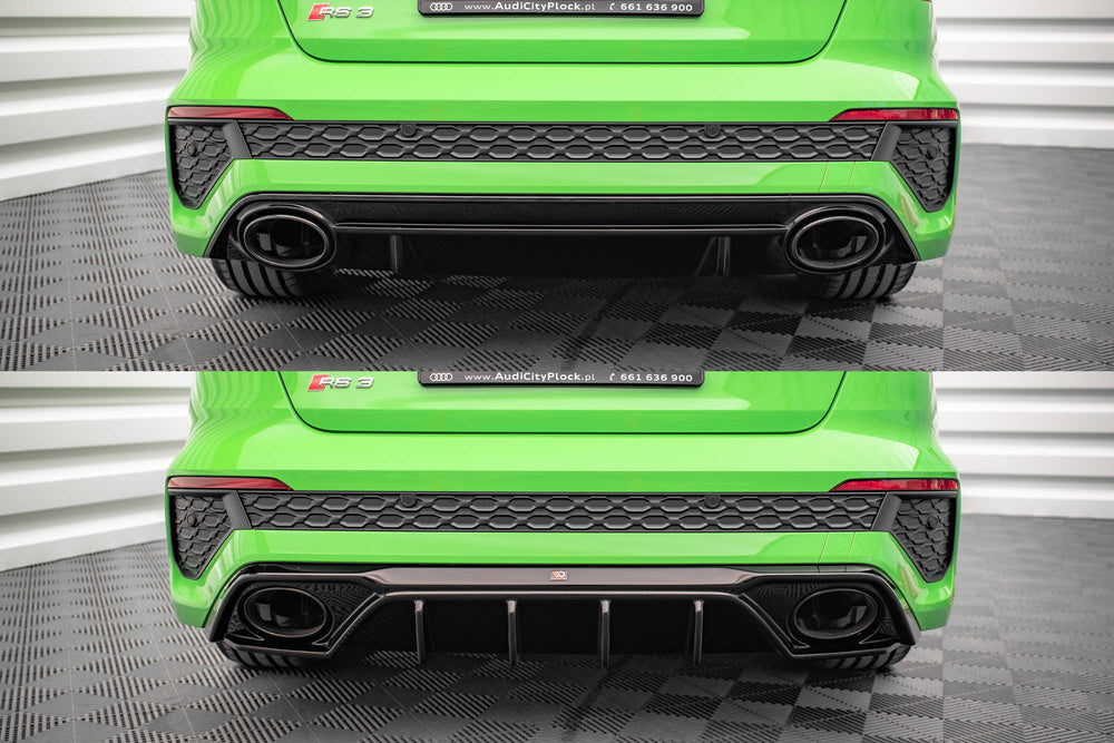 Maxton Design Heckdiffusor Audi RS3 8Y 2020 – 2024 – Heckschürze Audi RS3