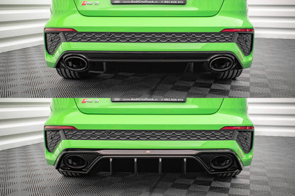Maxton Design Heckdiffusor Audi RS3 8Y 2020 – 2024 – Heckschürze Audi RS3