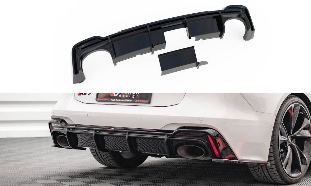 Maxton Takadiffuusori Audi RS6 C8 / RS7 C8 (Version w/ towbar) 2019-2023