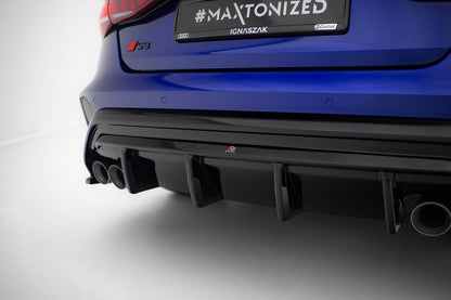 Maxton Design Heckdiffusor Audi S3 Limousine 8Y Facelift 2024 – Heckschürze Audi S3 Limousine