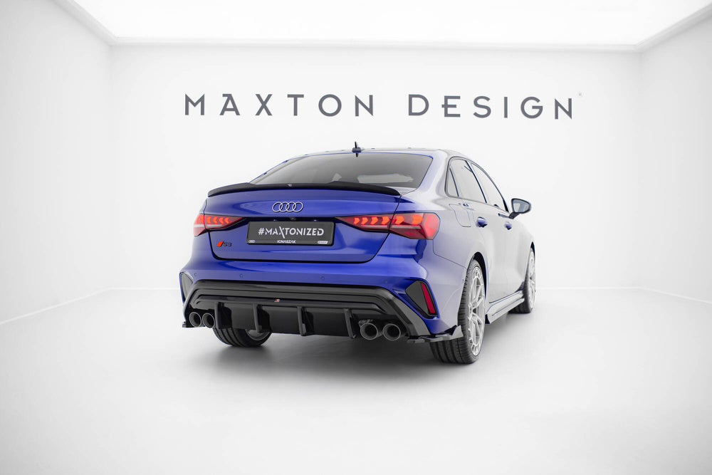 Maxton Design Heckdiffusor Audi S3 Limousine 8Y Facelift 2024 – Heckschürze Audi S3 Limousine