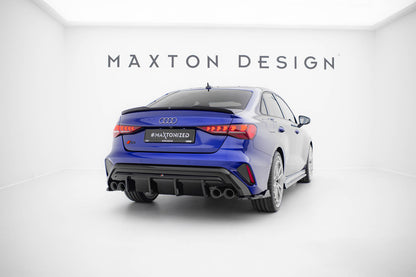 Maxton Design Heckdiffusor Audi S3 Limousine 8Y Facelift 2024 – Heckschürze Audi S3 Limousine