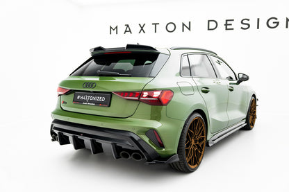 Maxton Design Heckdiffusor Audi S3 Sportback 8Y Facelift 2024-