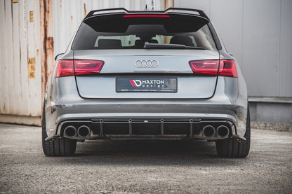 Maxton Design Heckdiffusor Audi S6 C7 Facelift 2015-2017