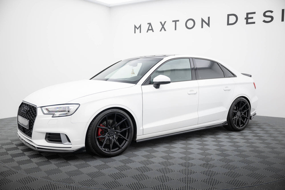 Maxton Design Seitenschweller Audi A3 Limousine 8V 2016 - 2020 - Seitenschweller Audi A3 Limousine 8V