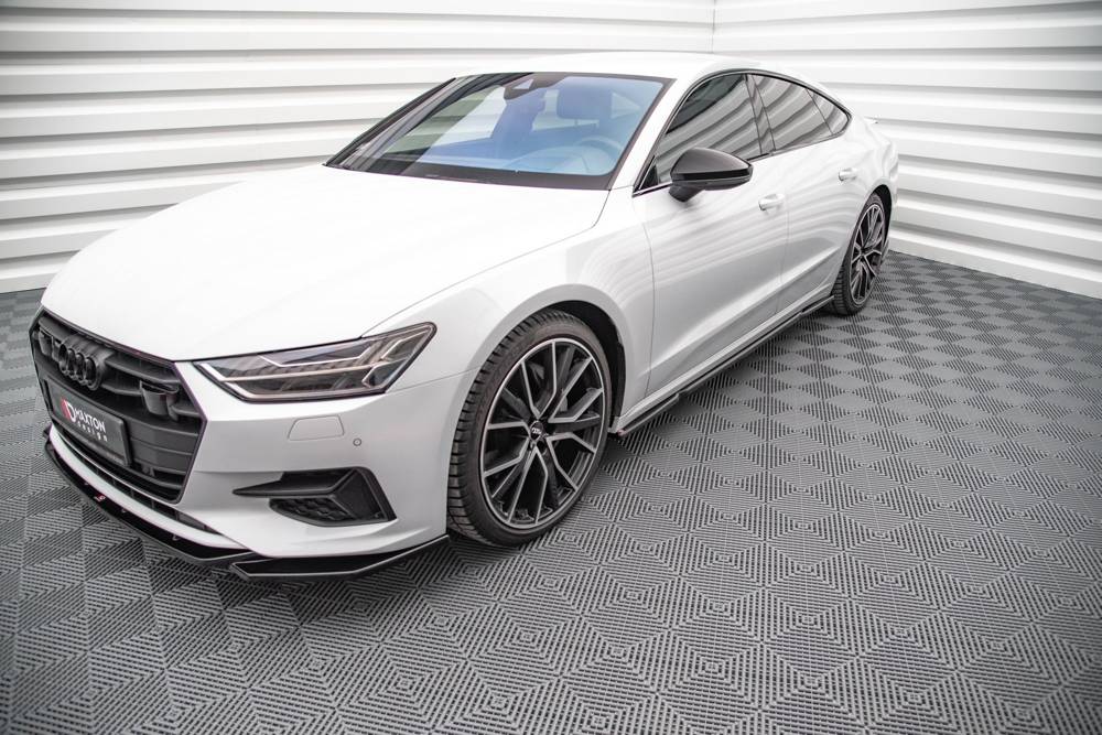 Maxton Design Sivuhelman siivekkeet Audi A7 C8 2018 -