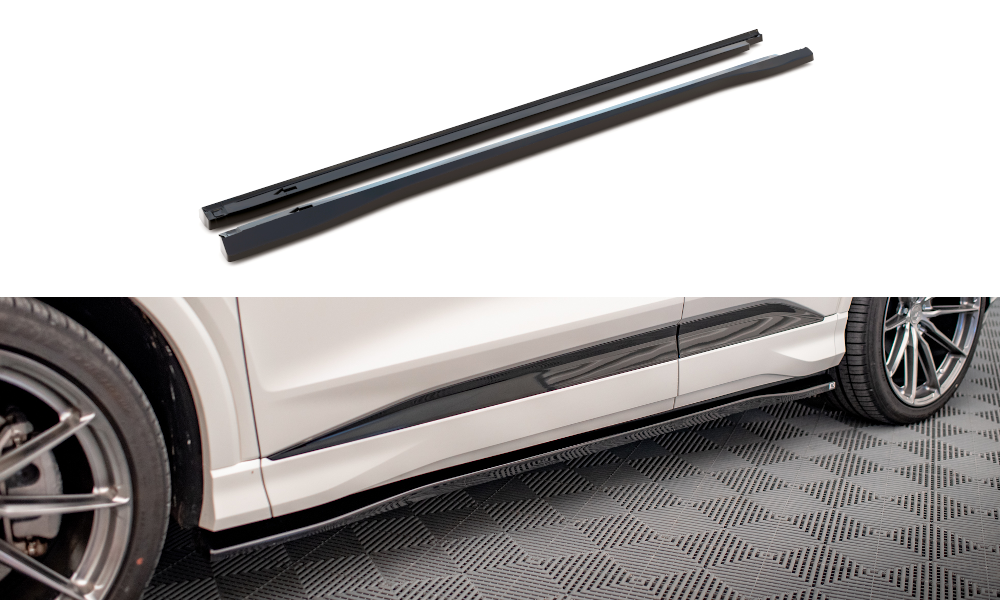 Maxton Sivuhelman siivekkeet Audi Q4 e-tron Sportback S-line Mk1 2021 -