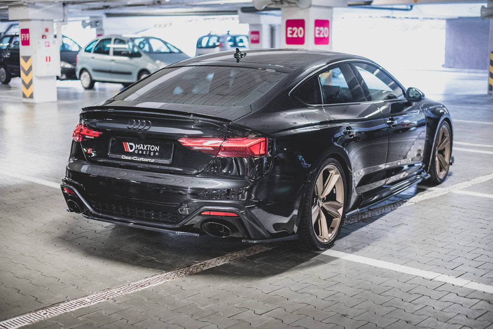 Maxton Seitenschweller Audi RS5 Sportback F5 Facelift 2019-2024