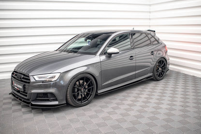 Maxton Design Seitenschweller Audi S3 / A3 S-Line Sportback 8V 2016 – 2019